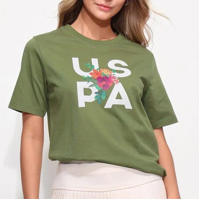 green polo tshirt